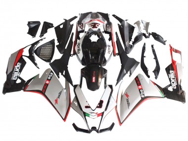 Best 2012-2018 Aprilia RS4 50 125 Motorcycle Fairings - Silver Red Glossy Black UK