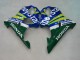 2004-2007 Honda CBR600 F4i Motorcycle Fairings - Blue Yellow Green MoviStar UK