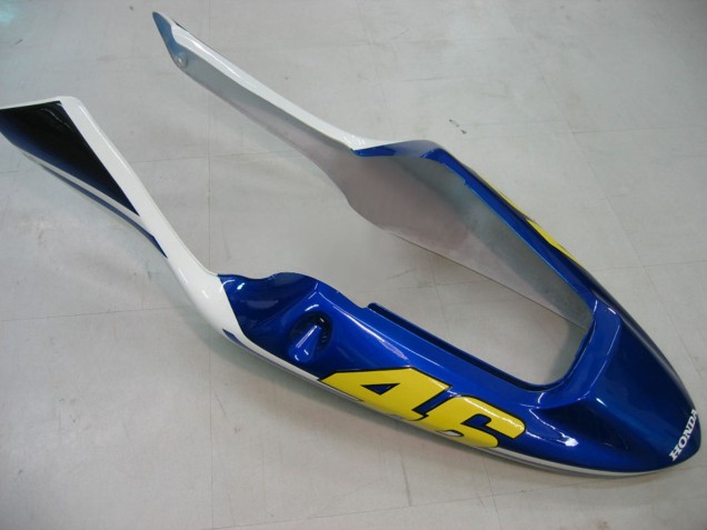 2004-2007 Honda CBR600 F4i Motorcycle Fairings - Yellow Blue White Black Nastro Azzurro UK