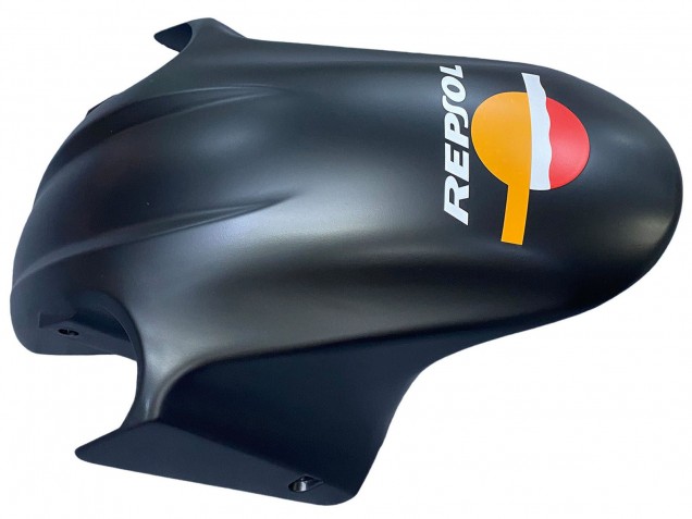 2004-2007 Honda CBR600 F4i Motorcycle Fairings - Matte Black Orange Rossi UK