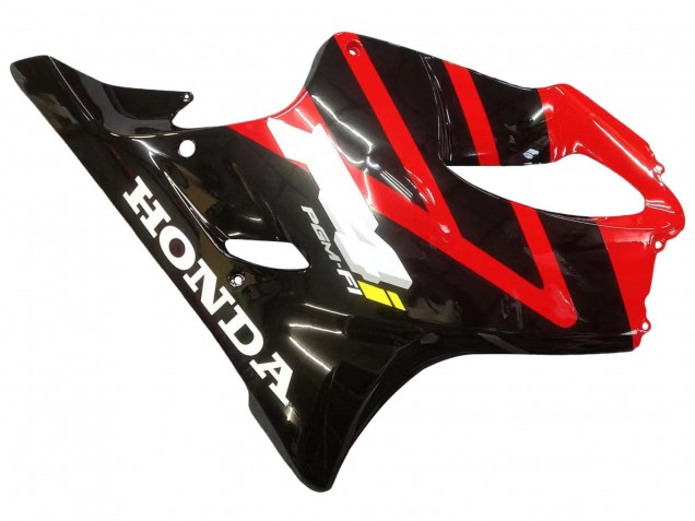 2004-2007 Honda CBR600 F4i Motorcycle Fairing - Red Glossy Black UK