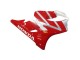 2004-2007 Honda CBR600 F4i Motorcycle Fairings - Silver Red UK