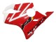 2004-2007 Honda CBR600 F4i Motorcycle Fairings - White Red UK