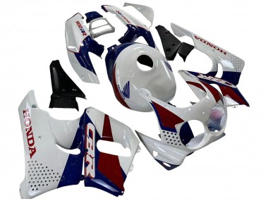 Best 1992-1993 Honda CBR900RR 893 Motorcycle Fairings - White Red Dark Blue UK