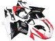 2007-2014 Ducati 848/1098/1198 Motorcycle Fairings - White Red Glossy Black UK