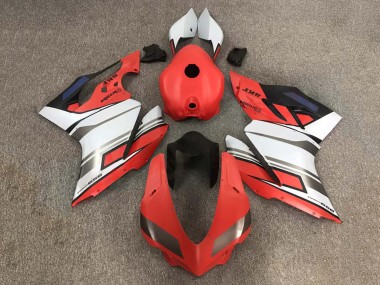 Best 2015-2020 Ducati 959 Motorcycle Fairings - White Red Silver Black UK