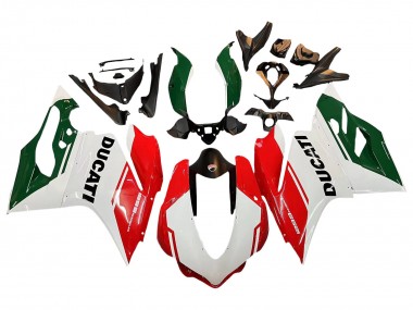 Best 2015-2020 Ducati 1299 Motorcycle Fairings - White Red Green Matte Black UK