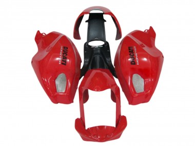 Best 2008-2012 Ducati Monster 696 796 1100 1100S Motorcycle Fairing - Red UK