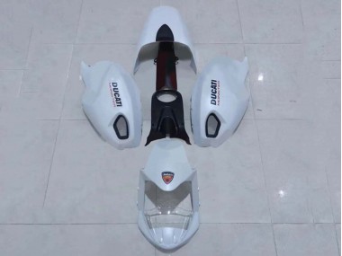 Best 2008-2012 Ducati Monster 696 796 1100 1100S Motorcycle Fairing - White UK