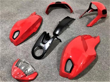 Best 2008-2012 Ducati Monster 696 796 1100 1100S Motorcycle Fairings - Red UK