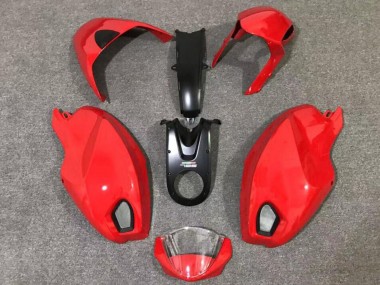 Best 2008-2012 Ducati Monster 696 796 1100 1100S Motorcycle Fairings - Red UK