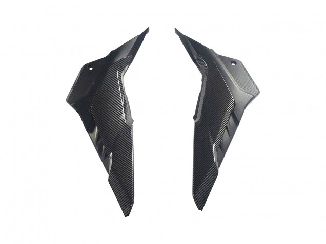 2016-2018 Honda CBR500R Motorcycle Fairings - Black Carbon Fiber Red UK