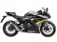2022-2023 Honda CBR500R Motorcycle Fairings - Silver Yellow Glossy Black UK