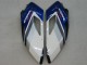 2004-2005 Honda CBR1000RR Motorcycle Fairings - White Blue Glossy Black Fireblade UK