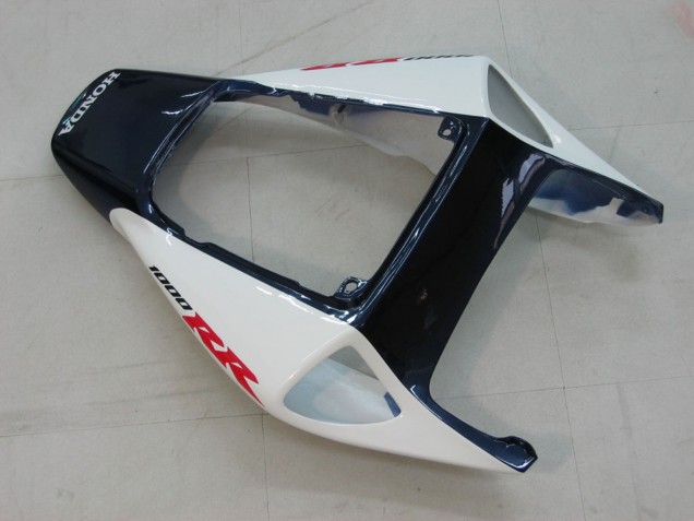 2004-2005 Honda CBR1000RR Motorcycle Fairings - White Blue Glossy Black Fireblade UK