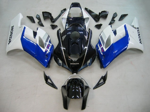 2004-2005 Honda CBR1000RR Motorcycle Fairings - White Blue Glossy Black Fireblade UK