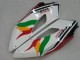 2004-2005 Honda CBR1000RR Motorcycle Fairings - White Blue Red Glossy Black Star EuroBet Lee UK