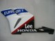 2004-2005 Honda CBR1000RR Motorcycle Fairings - White Blue Red Glossy Black Star EuroBet Lee UK