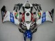 2004-2005 Honda CBR1000RR Motorcycle Fairings - White Blue Red Glossy Black Star EuroBet Lee UK