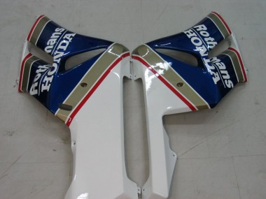 Best 2004-2005 Honda CBR1000RR Motorcycle Fairings - White Blue Gold Rothmans UK