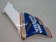 2004-2005 Honda CBR1000RR Motorcycle Fairings - White Blue Gold Rothmans UK