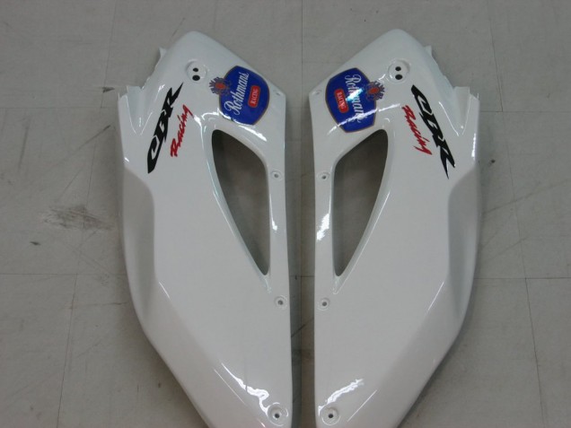 2004-2005 Honda CBR1000RR Motorcycle Fairings - White Blue Gold Rothmans UK