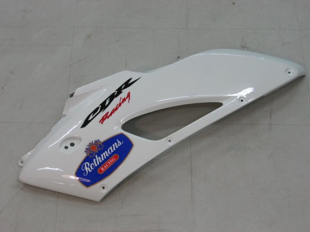 2004-2005 Honda CBR1000RR Motorcycle Fairings - White Blue Gold Rothmans UK