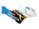 2004-2005 Honda CBR1000RR Motorcycle Fairings - White Light Blue Yellow Black Konica Minolta UK