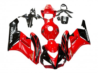 Best 2004-2005 Honda CBR1000RR Motorcycle Fairings - Red Glossy Black Racing UK