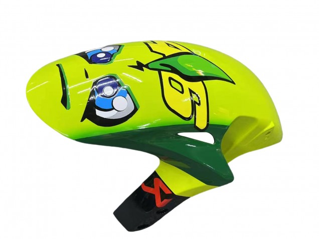 2006-2007 Honda CBR1000RR Motorcycle Fairings - Blue Fluorescent Green Glossy Black Shark 46 UK