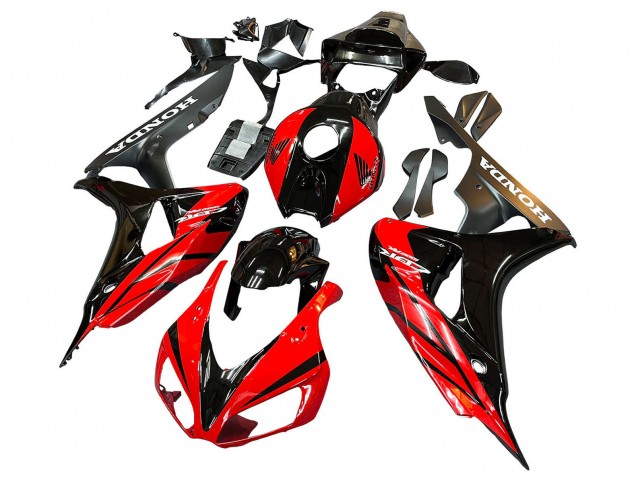 2006-2007 Honda CBR1000RR Motorcycle Fairing - Blue Glossy Black UK