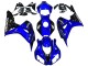 2006-2007 Honda CBR1000RR Motorcycle Fairings - Blue Glossy Black UK