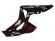 2006-2007 Honda CBR1000RR Motorcycle Fairings - Glossy Black Yellow Red Flame UK