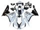 2006-2007 Honda CBR1000RR Motorcycle Fairings - White Glossy Black Pramac UK