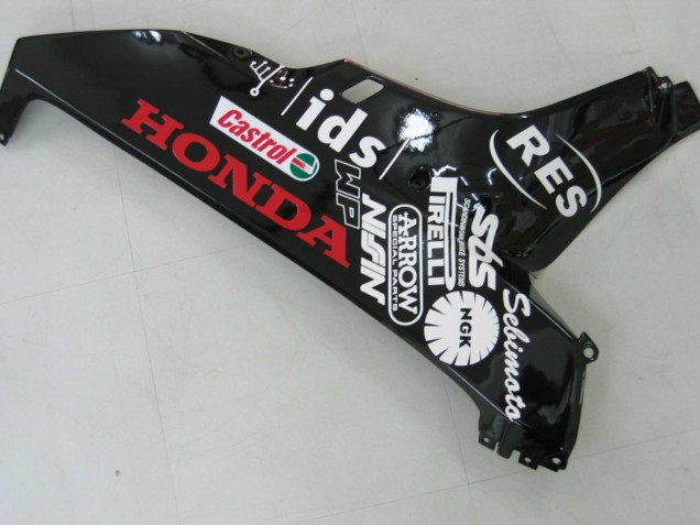 2006-2007 Honda CBR1000RR Motorcycle Fairings - White Green Glossy Black Hannspree 52 UK