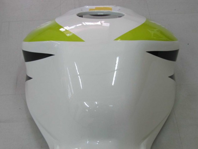 2006-2007 Honda CBR1000RR Motorcycle Fairings - White Green Glossy Black Hannspree 52 UK