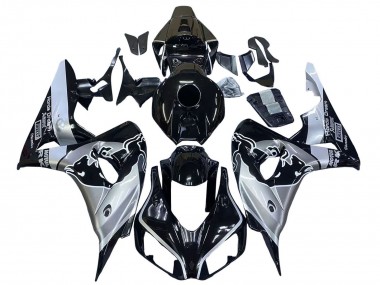 Best 2006-2007 Honda CBR1000RR Motorcycle Fairings - Silver Glossy Black Red Bull UK
