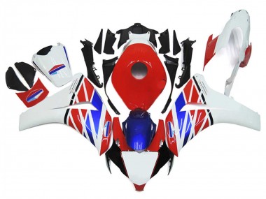 Best 2006-2007 Honda CBR1000RR Motorcycle Fairings - White Red Blue UK