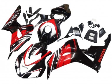 Best 2006-2007 Honda CBR1000RR Motorcycle Fairings - Red Glossy Black UK