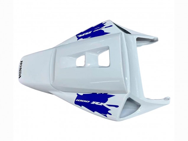 2006-2007 Honda CBR1000RR Motorcycle Fairing - White Blue Glossy Black UK