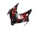 2008-2011 Honda CBR1000RR Motorcycle Fairing - Glossy Black Red Flame UK