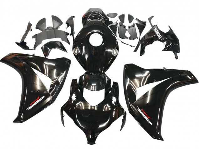 2008-2011 Honda CBR1000RR Motorcycle Fairings - Glossy Black UK
