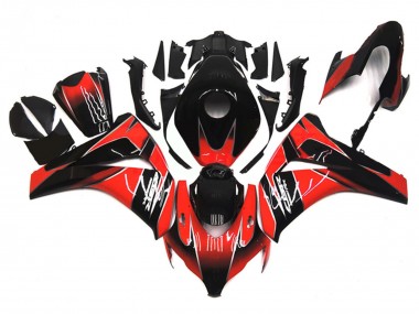 Best 2008-2011 Honda CBR1000RR Motorcycle Fairing - Red Glossy Black UK