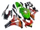 2008-2011 Honda CBR1000RR Motorcycle Fairings - Green Orange Glossy Black Rossi Michelin 46 UK