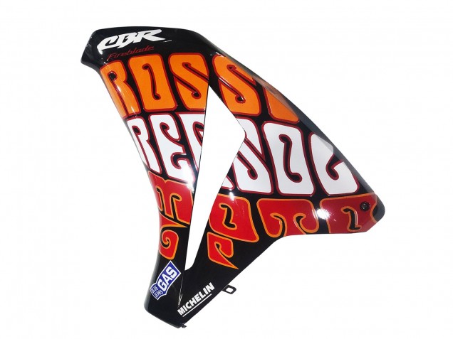 2008-2011 Honda CBR1000RR Motorcycle Fairings - Green Orange Glossy Black Rossi Michelin 46 UK