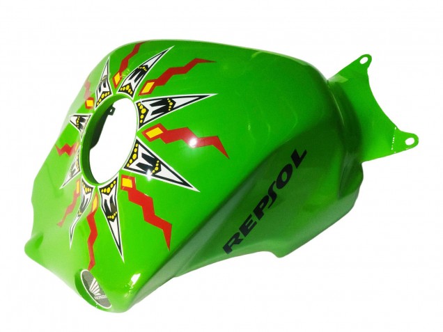 2008-2011 Honda CBR1000RR Motorcycle Fairings - Green Orange Glossy Black Rossi Michelin 46 UK