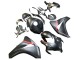 2008-2011 Honda CBR1000RR Motorcycle Fairings - Matte Black Red Fireblade UK