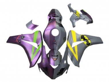 Best 2008-2011 Honda CBR1000RR Motorcycle Fairings - Purple Green Grey Yellow UK