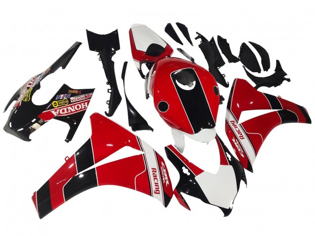 2008-2011 Honda CBR1000RR Motorcycle Fairings - Red White Glossy Black Racing UK