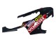 2008-2011 Honda CBR1000RR Motorcycle Fairings - Red White Glossy Black Racing UK